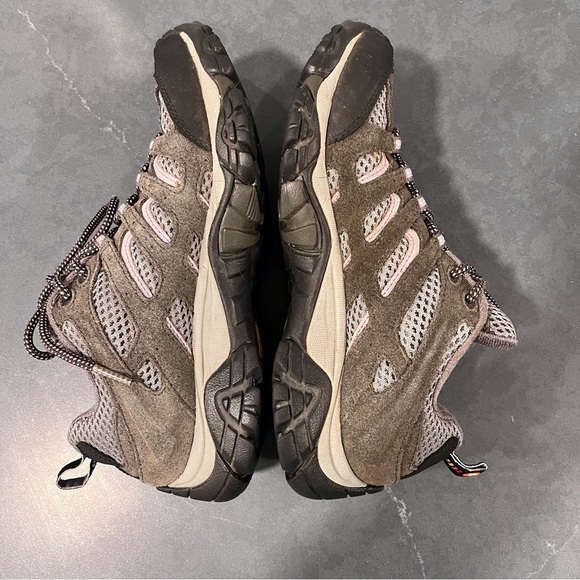Merrell Moab Ventilator sz 7 gray black waterproof hiking shoes - Picture 7 of 15